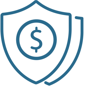 Debt protection icon