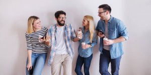 Young group of people
