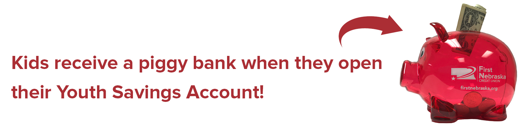 get a piggy bank when you open a youth savings account