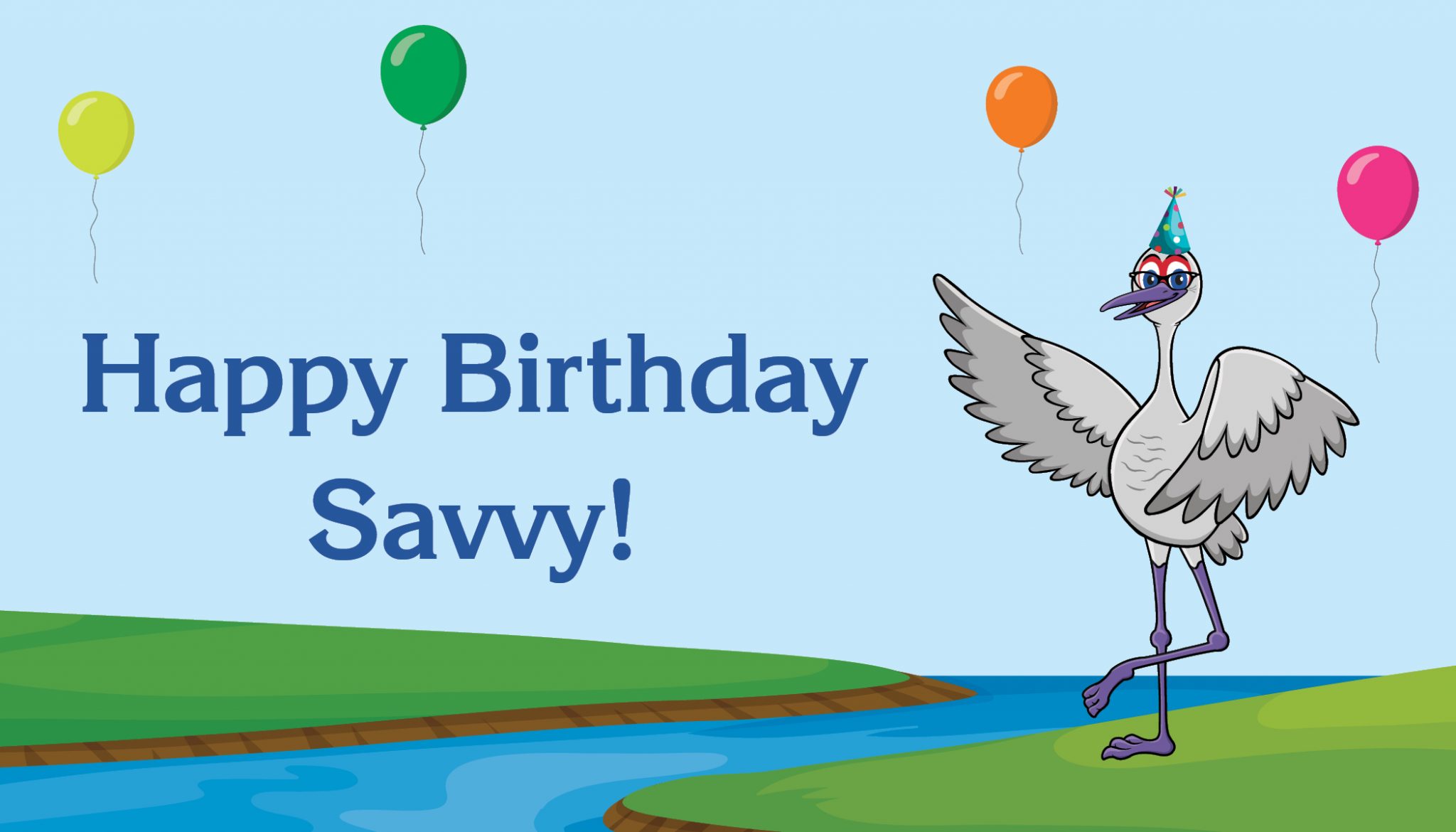 happy birthday savvy