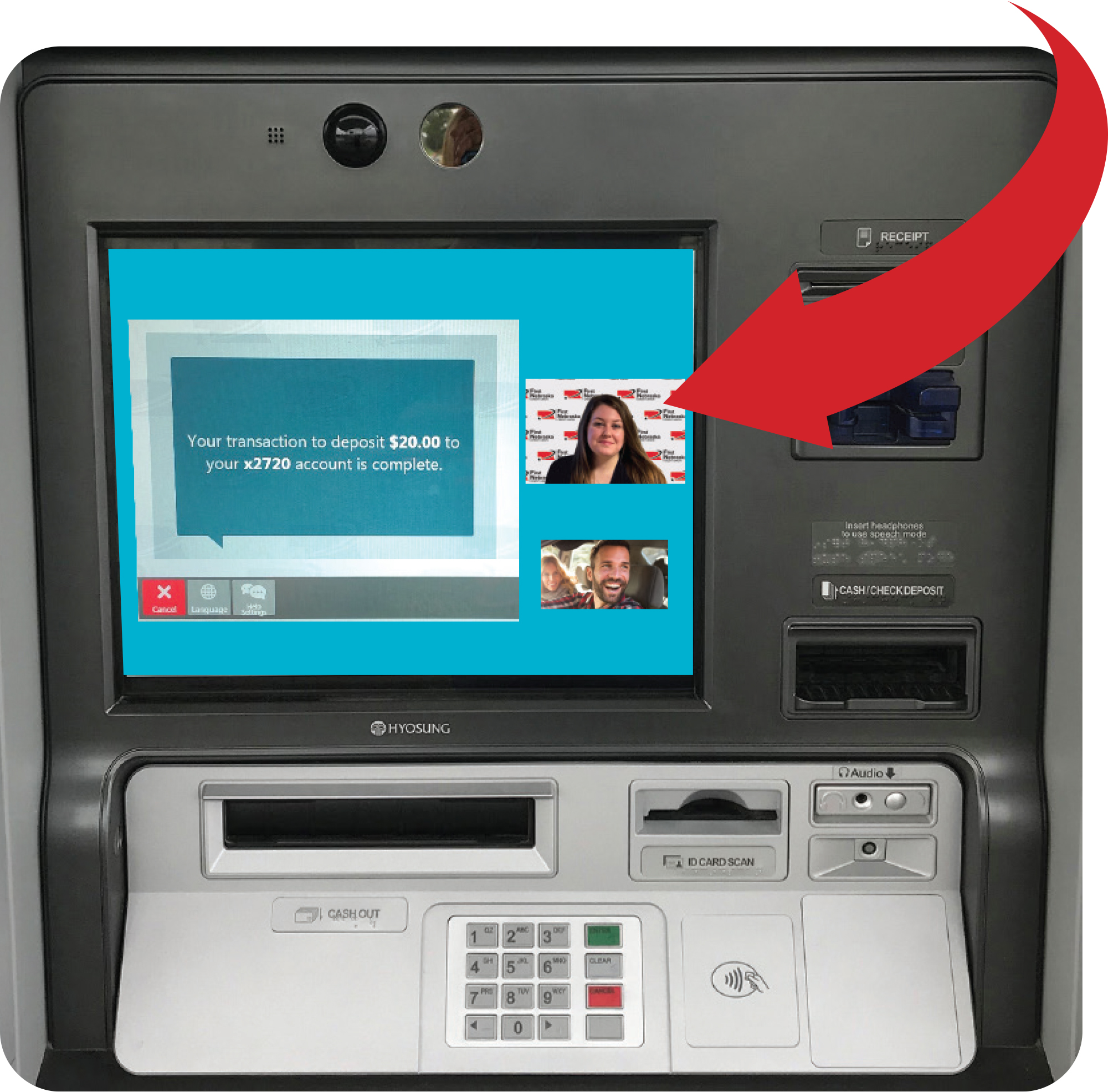 Interactive Teller Machine (ITM) - First Nebraska Credit Union