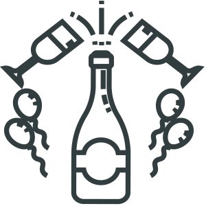 holiday party icon