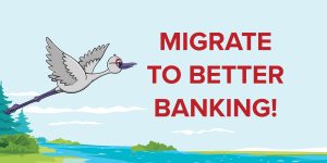 Migrate to better banking.