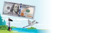 $100 bill