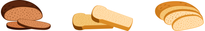 slices of bread