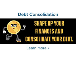 Shape up your finances and consolidate our debt.