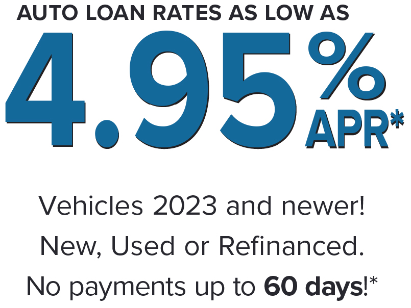 Auto loan rates as low as 5.23% APR