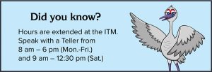 Did you know, ITM Hours