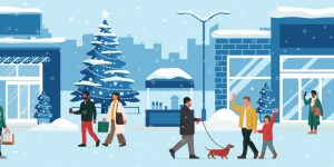 winter scene