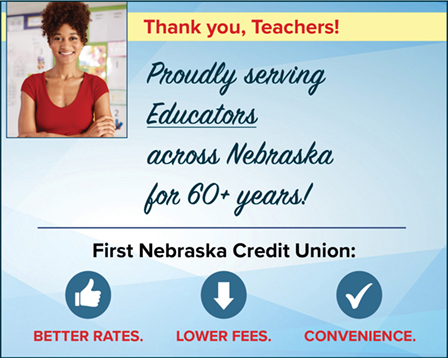 Proudly serving Educators across Nebraska for 60+ years!