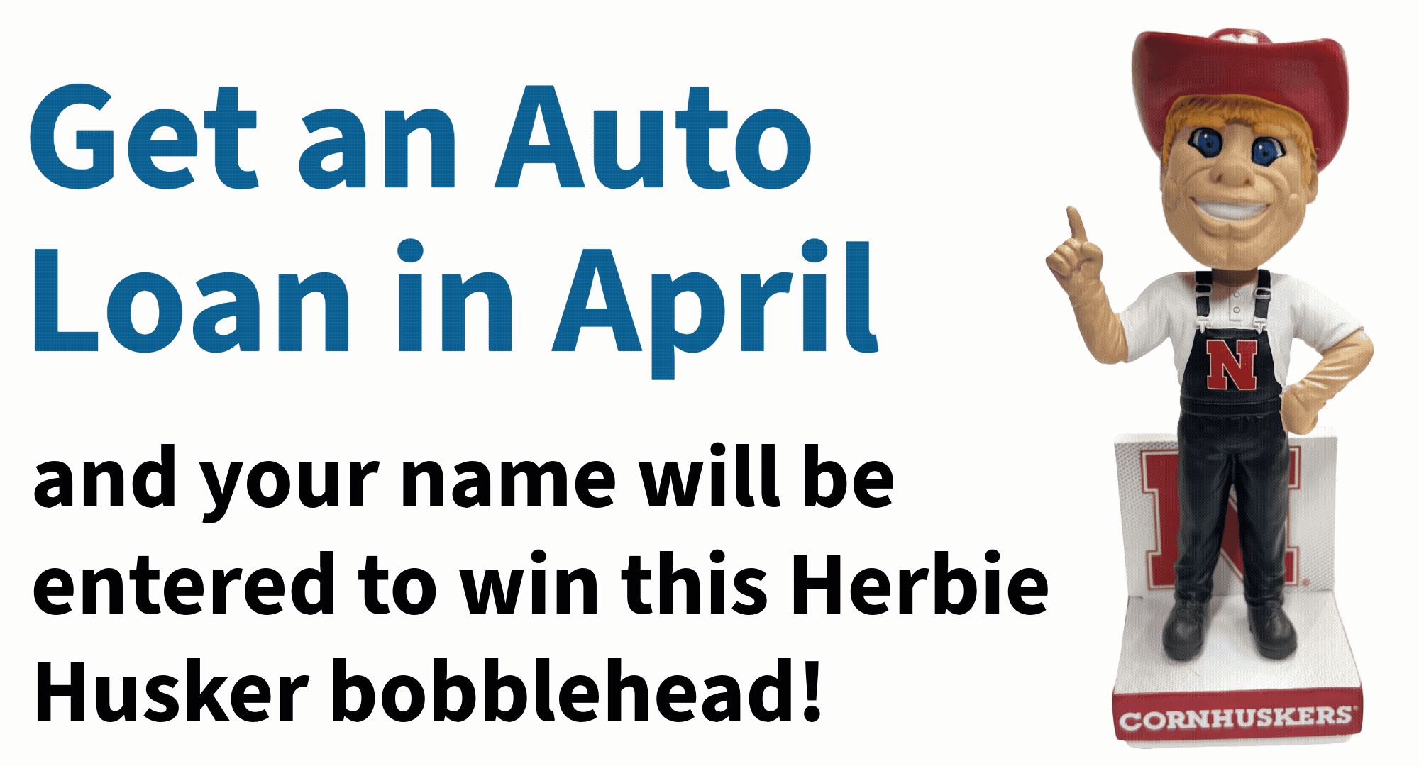 Get an auto loan in april