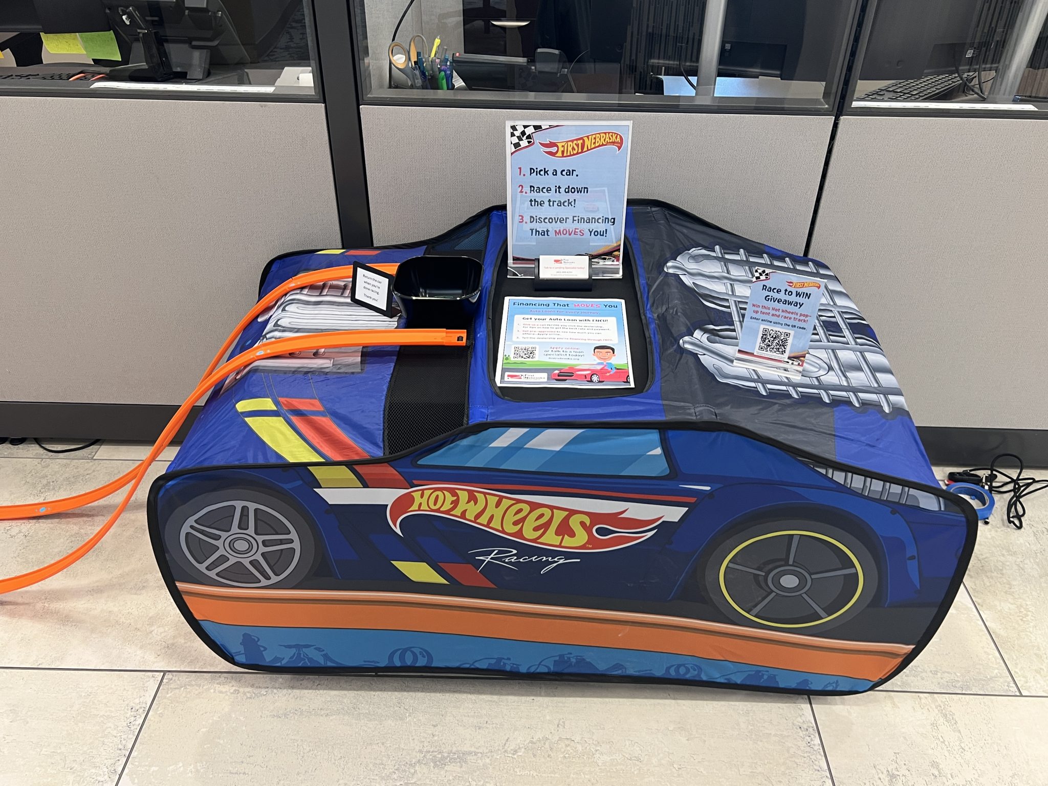 hot wheels tent
