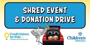 Shred event and donation drive